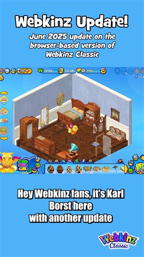 8K views · 220 reactions | Webkinz Classic Return-to-Browser Update: Bug Fixes and Adoption Center  This month, Karl shows how we’re fixing old bugs—including the Coloring Book—and demos the working Adoption Center in our upcoming web-based Classic. Stay tuned for more monthly progress updates as we bring Classic back to your browser! #Webkinz #WebkinzClassic #BrowserGames #CozyGaming #NostalgiaGaming | Webkinz | Facebook