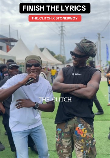 Finish The Lyrics Challenge with Stonebwoy
