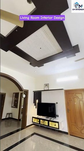 Living Room Interior Design Ideas🌟 | TV Unit + Partition Design | CM UPVC Interior | 8778461655