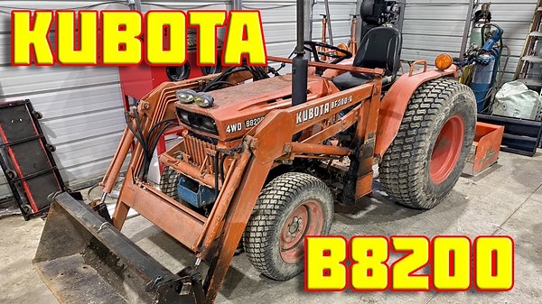 Starting to Fix a Broken Kubota B8200