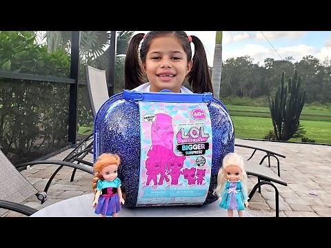 Elsa and Anna LOL Bigger Surprise