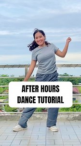 After Hours Dance Tutorial Slow and Mirrored #dancechallenge #dancetutorial | Ana Bensig