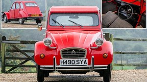 Citroen 2CV with 550 miles and remarkable love story' heads to auction