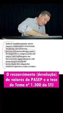 05 - O Banco Sumiu com seu PASEP? Entenda a Tese 1.300 do STJ e Recupere seus Valores