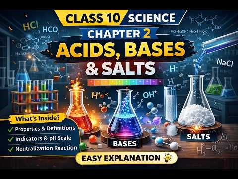 Acids, Bases and Salts NCERT Class X Science Chapter 2