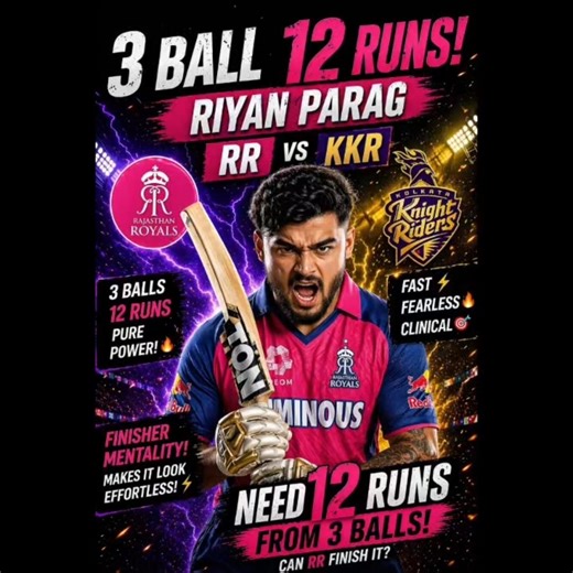 | RR vs KKR | RR need 3 ball 12 runs | #ipl #rrvskkr #pbksvslsg