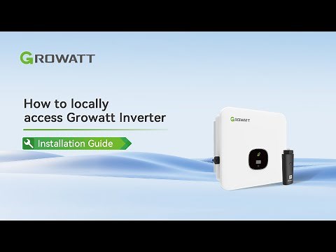 How to Locally Access and Configure Your Growatt Inverter via ShinePhone App