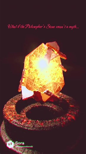 A crimson stone ignites with sacred golden fire, transforming into the perfected Philosopher’s Stone. #Alchemy #PhilosophersStone #MagicAwakens #GoldenFire #CinematicMagic