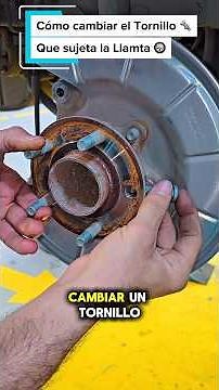 How to replace a BROKEN WHEEL STUD in 1 MINUTE ⏱️🔧