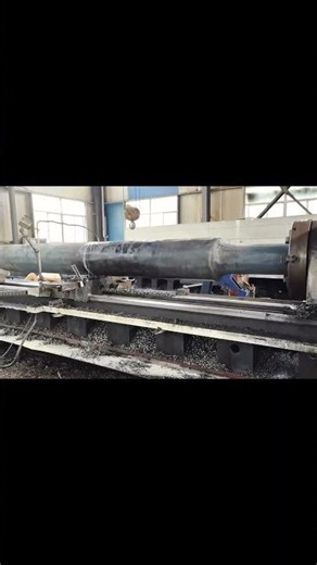 Processing Large Sized Shaft Forgings #shaft #forging #forgings