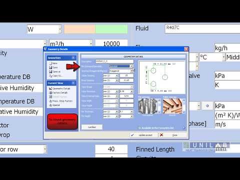 Unilab HOW-TO: direct expansion calculation with UNILAB COILS