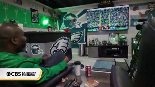 While the NFL playoffs kickoff this weekend, one Eagles fan is making his own mark. Robert Williams, an Afghanistan war veteran from Maryland, turns Philly wins and losses into viral postgame songs, reworking Billy Joel, Hall & Oates, and Bobby Womack. Millions of fans (and even players) are tuning in for his clever, joyful takes on the Eagles’ season. | CBS Mornings