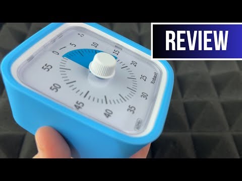 Yunbaoit Upgraded 60 Minute Visual Timer with Protective Case Silent Countdown Timer for Kids Review