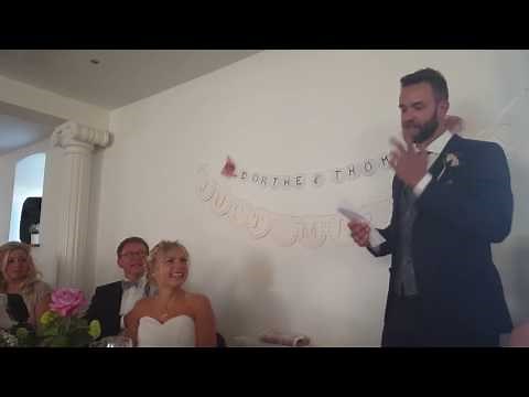 Brudgommens Bryllupstale - Dorthe & Thomas 2016
