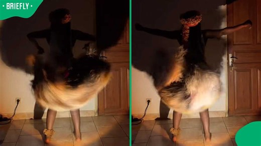 Woman danced with her shadow, and TikTok lost its mind