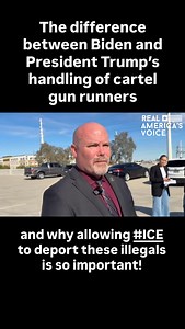 The difference between Biden and President @realdonaldtrump’s handling of cartel gun runners and why allowing #ICE to deport these illegals is so important, from Brendan Iber, Deputy Assistant Director ATF Region 3 Field Operations. *Listen to what he says at the end about morale. Every one of the DAs and Judges that refused to prosecute these cases needs to be investigated for working with the cartels! Law & Border @realamericasvoice @atfhq With Matthew Perdie @perdiefilms @wearebreitbart | Fro