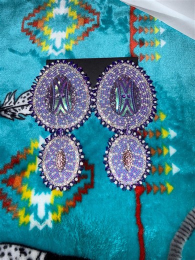 Native Beaded Earrings - Etsy