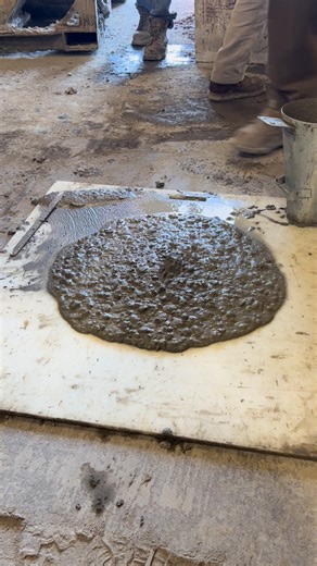 8-Days a week for our team of experts as we make this weekend work for us 👍 … Are you down with SCC? The “Spread Test” is on target 🎯 … Teamwork makes the dream work 🇺🇸 #october2025 #precastconcrete #thesheaway #scc #spreadtest #madeintheusa #teamworkmakesthedreamwork | Shea Concrete Products