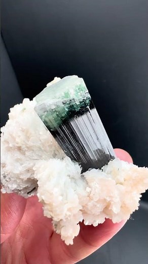 Tourmaline with Albite - Pakistan | Fine Art Minerals | Tourmaline |