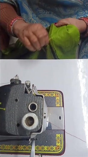 Simple stitching fall on saree | perfect fall stitching on saree by machine