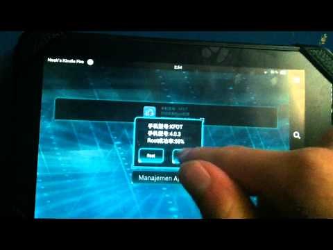 How to root Kindle Fire without a computer