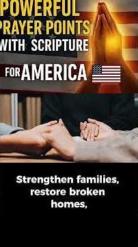 🔥 Powerful Prayer Points with Scripture for America 🇺🇸 | Unstoppable Faith #unstoppableprayerpath