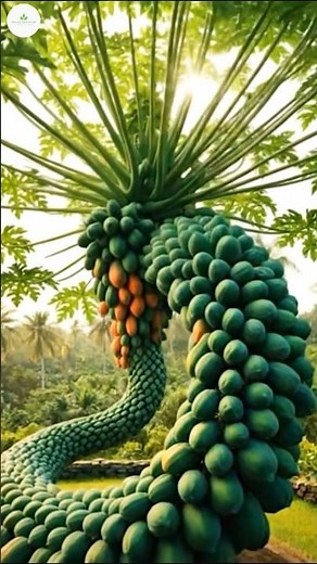 OMG! 😱 Is This The World's Most AMAZING Papaya Tree? 🐍