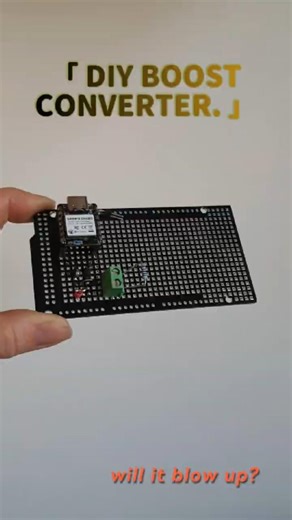 I am building a DIY boost converter