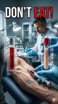 Why Fasting Before a Blood Test Matters 🩸 | Don’t Make This Mistake