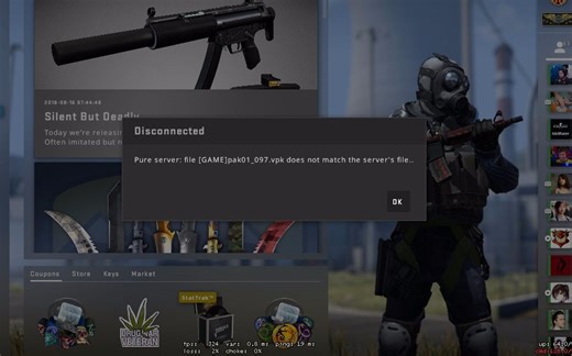 [CSGO]关于VPK缺失的错误修复