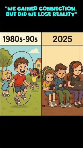 "Then vs Now"📱👀🤔📉