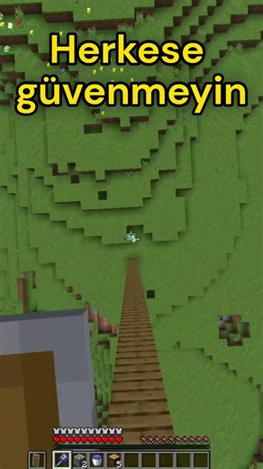 Minecraft'ta arkadaşımı kandırdım #oyun #gaming #games #minecraft #minecraftshorts #steam