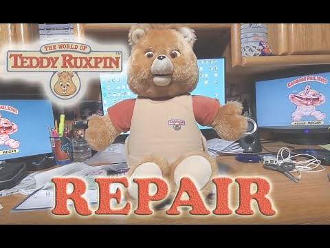 Teddy Ruxpin - Vintage 80s Toy Repair