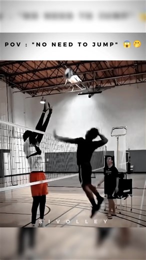 bro no jump😱🤭#shorts #volleyball #sports #algorithm