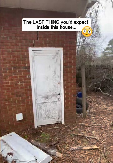 Surprising Discovery: Mobile Home Inside Brick House