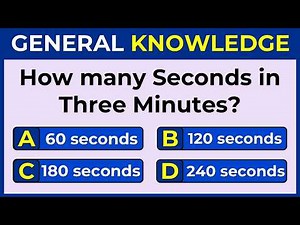 How Good Is Your General Knowledge? Take This 25-Question Quiz To Find Out! #challenge