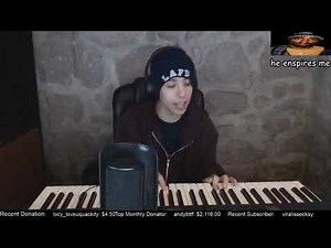 Quackity singing the icarly theme song