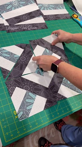 OxygenFarm Quilts on Instagram: "Take a ride on the Walking Trails Quilt Block! Use three colors like this Table Runner or a whole Rainbow like my Granddaughter’s Quilt. Let your stash and your imagination run! 🏃🏻‍♀️ Simple and fast strip piecing will get you to the finish line! 🏁 Take a look at my OxygenFarm Quilts YouTube tutorial for a quick run through. I’ll also leave a link here, in bio or in the Comments because different platforms and all 😂🫤😭 The Walking Trails Quilt, Fast & Easy Q