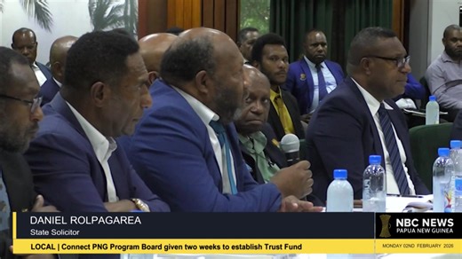 NO TRUST FUND FOR CONNECT PNG A Parliamentary Inquiry into the Works and Highways Department has revealed that the government's signature Connect PNG has been operating without a Trust Fund breaching existing legislation. Under the Connect PNG Act 2021, a trust fund and board must be set up to manage the K20-billion program. The finding has now compelled the Public Accounts Committee to give the Connect PNG Board two weeks to establish the Trust Fund This was highlighted during the first Public