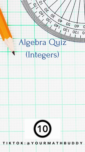 Operations on Integers #integers #mathquiz #quiztime #math #LearnOnTiktok #fyp #mathematics