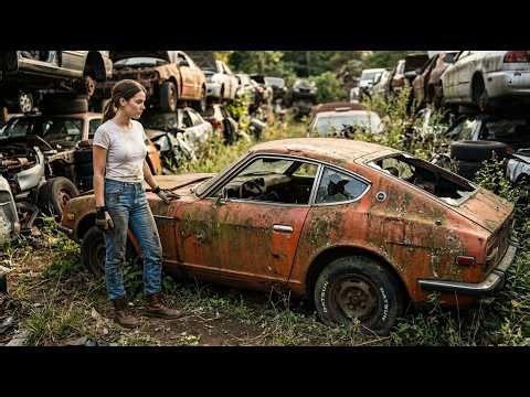 ASMR Car Restoration | Abandoned Datsun 240Z Brought Back to Life Full Transformation