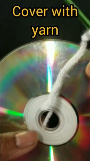 My compact disc decor.