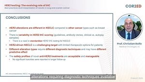 Highlights of the Evolving Role of IHC in HER2 Testing: Best Practices & Interpretation of Results in Lung & Ovarian Cancer
