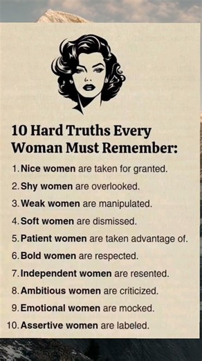 10 Powerful Life Truths Every Woman Should Know About, Respect, and Self-Worth #lettinggo #confide