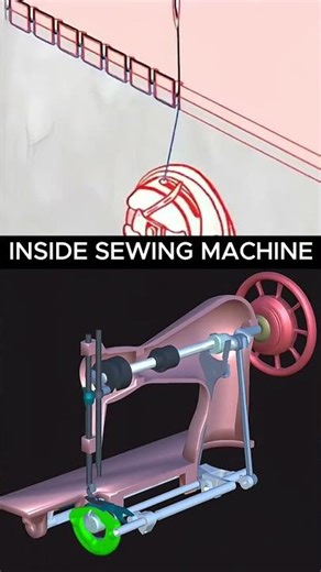 INSIDE SEWING MACHINE #shorts