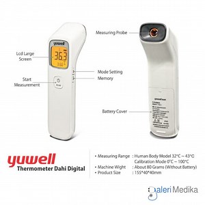 yuwell Non Contact Infrared Thermometer for Adults and Kids