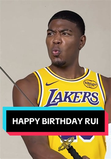 Celebrating Rui Hachimura's Birthday with Lakers Highlights
