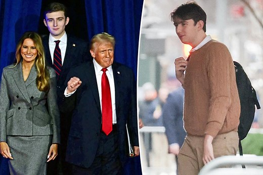 Barron Trump 'made millions' from crypto tokens: report