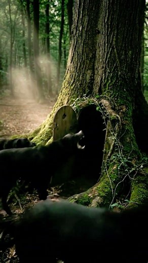 He Escaped Into a Tree… And Found a Secret Room 😳🌳