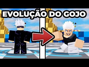 TODAS AS FORMAS DO SATORU GOJO DE JUJUTSU KAISEN NO ALL STAR TOWER DEFENSE NO ROBLOX
